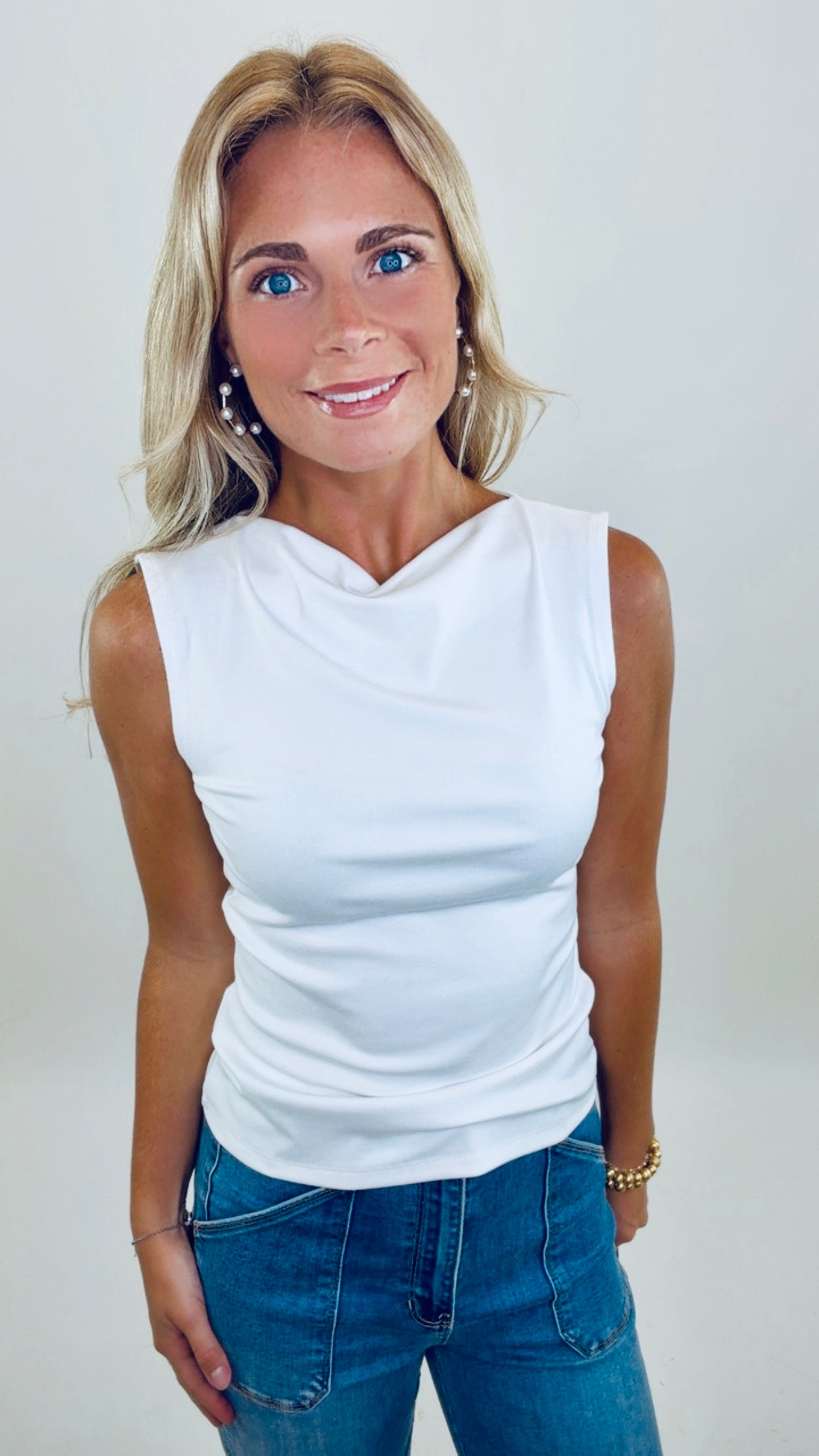 Just My Type Top (ivory)