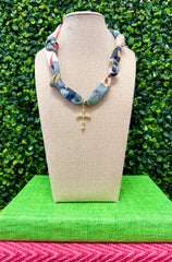 Sacred Style Scarf Necklace