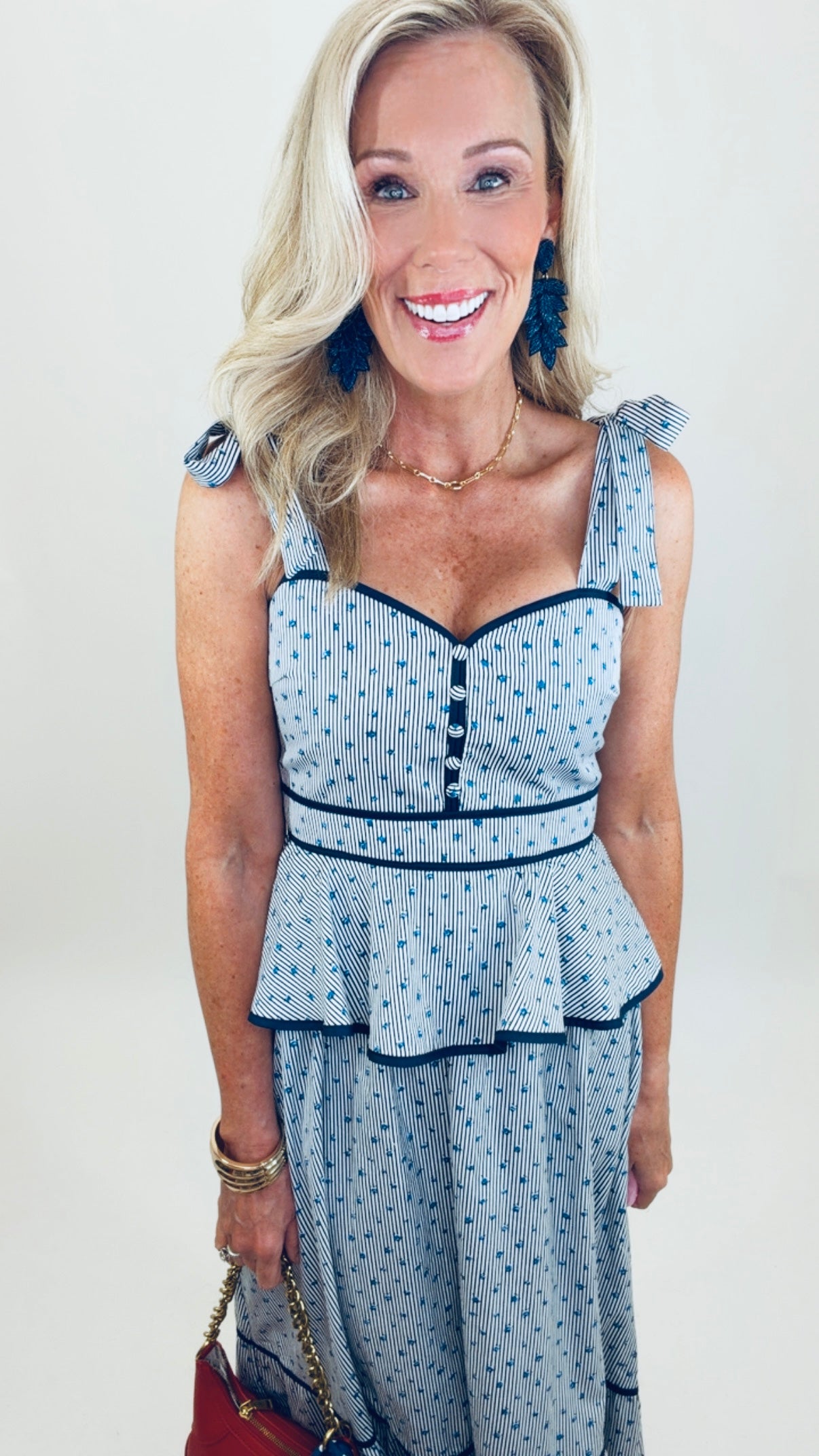 Summer Story Dress (navy)
