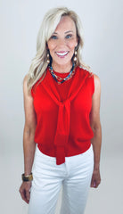 Perfectly Paired Top (red)