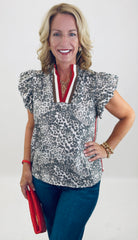 Strut & Stripe Top