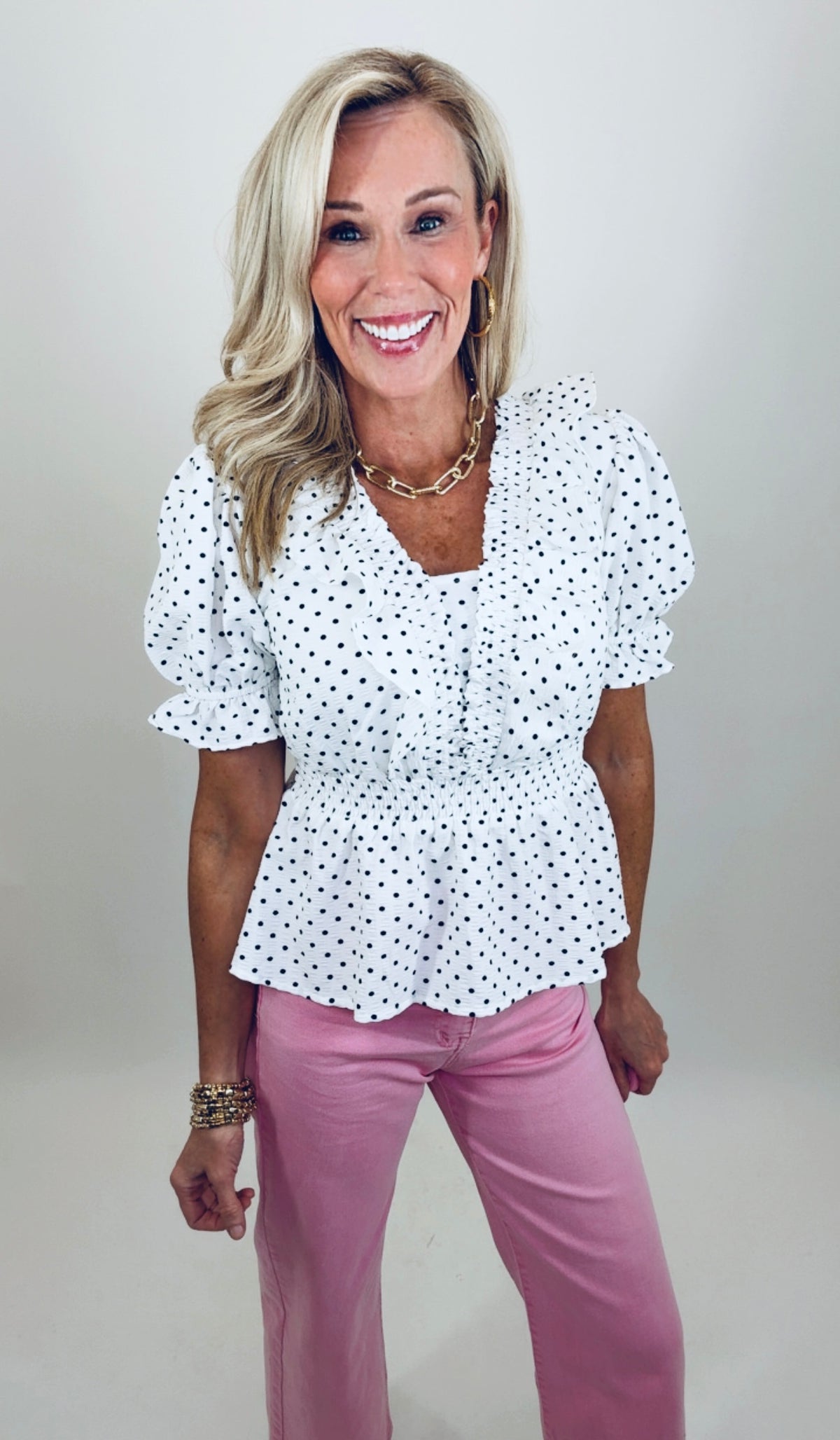 Parisian Dot Top
