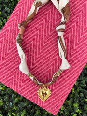 Saddle Up Scarf Necklace