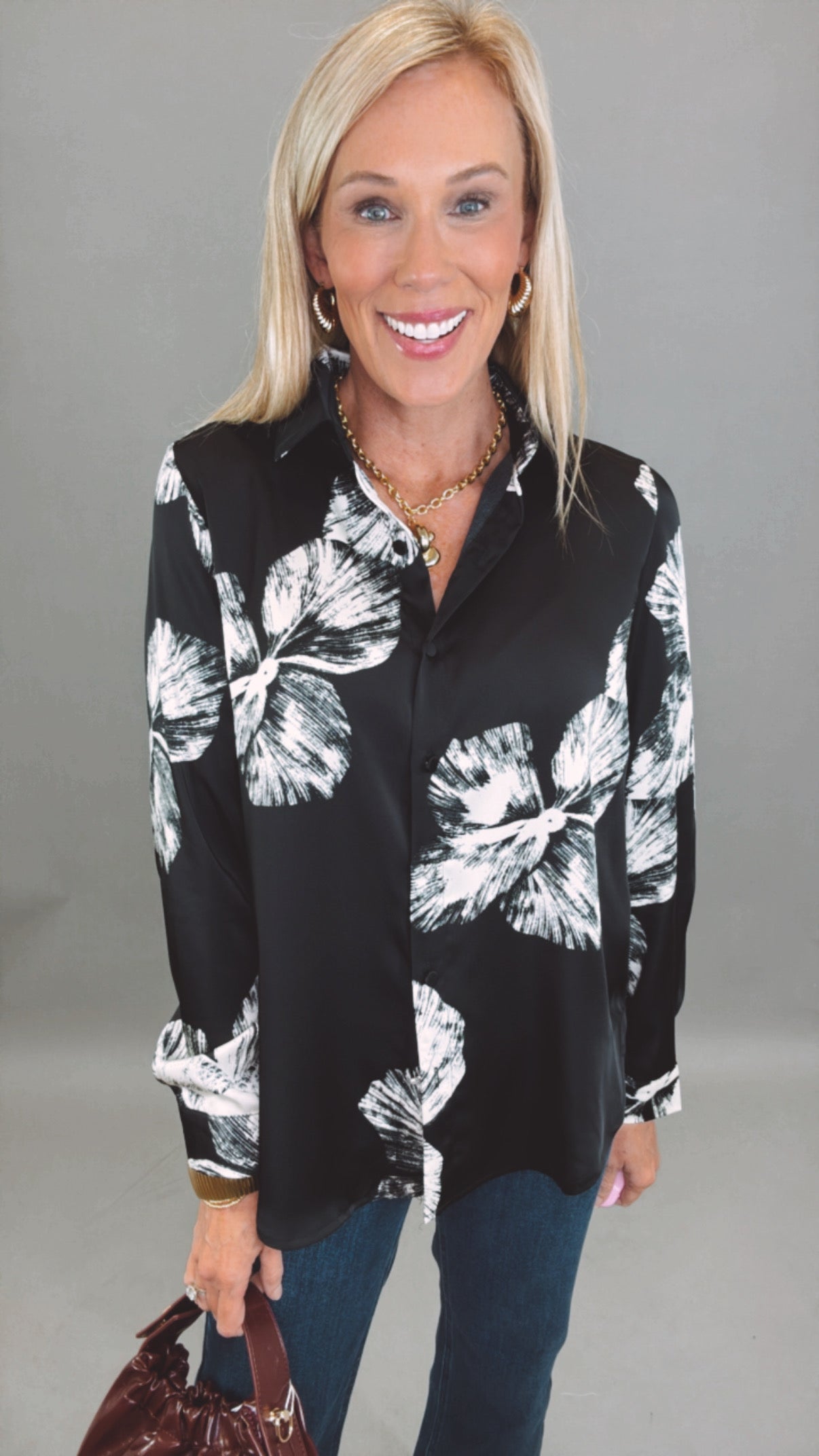 Painted Petals Blouse