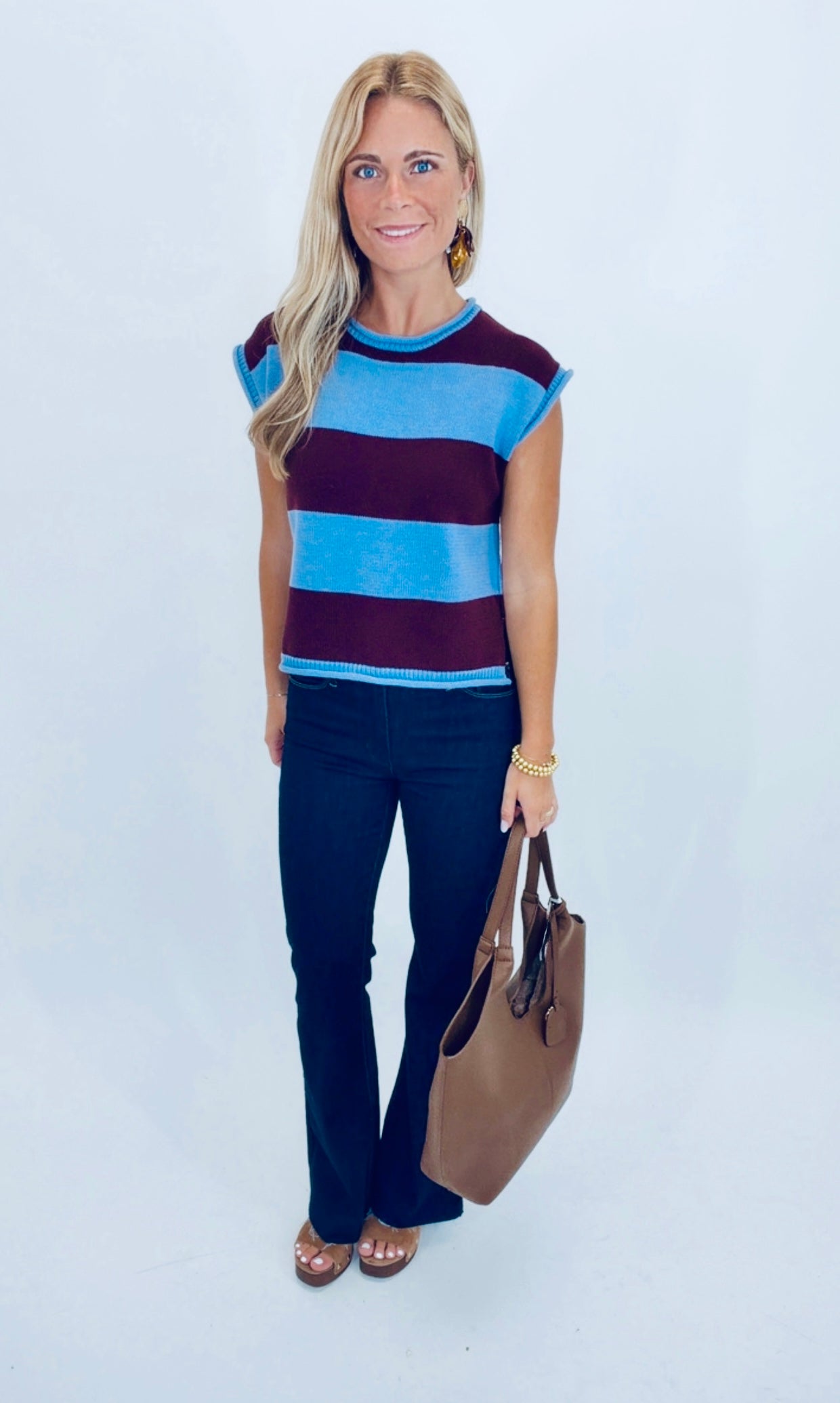 Cape Cottage Sweater (slate blue)