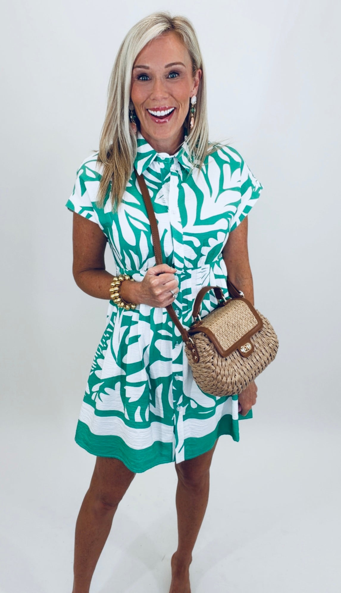 Amalfi Palms Dress