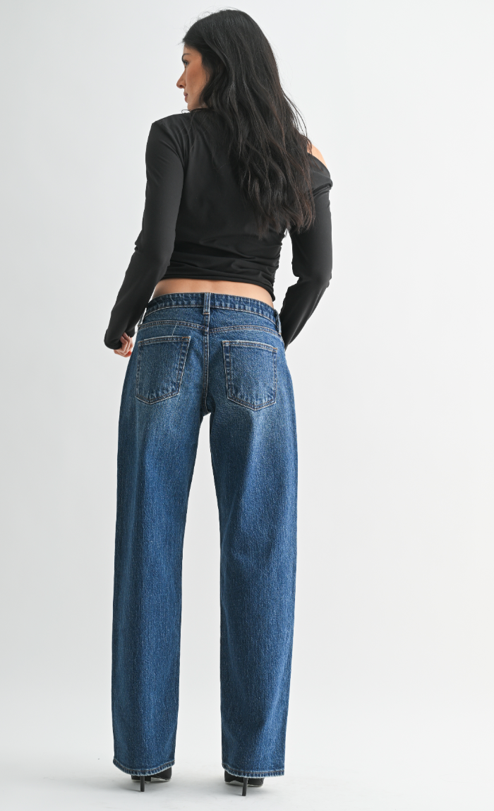 Studded Baggy Jean
