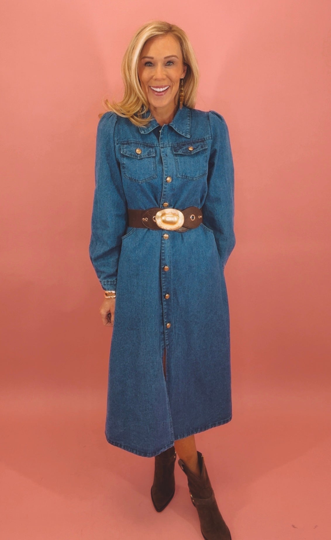 Denim Society Dress