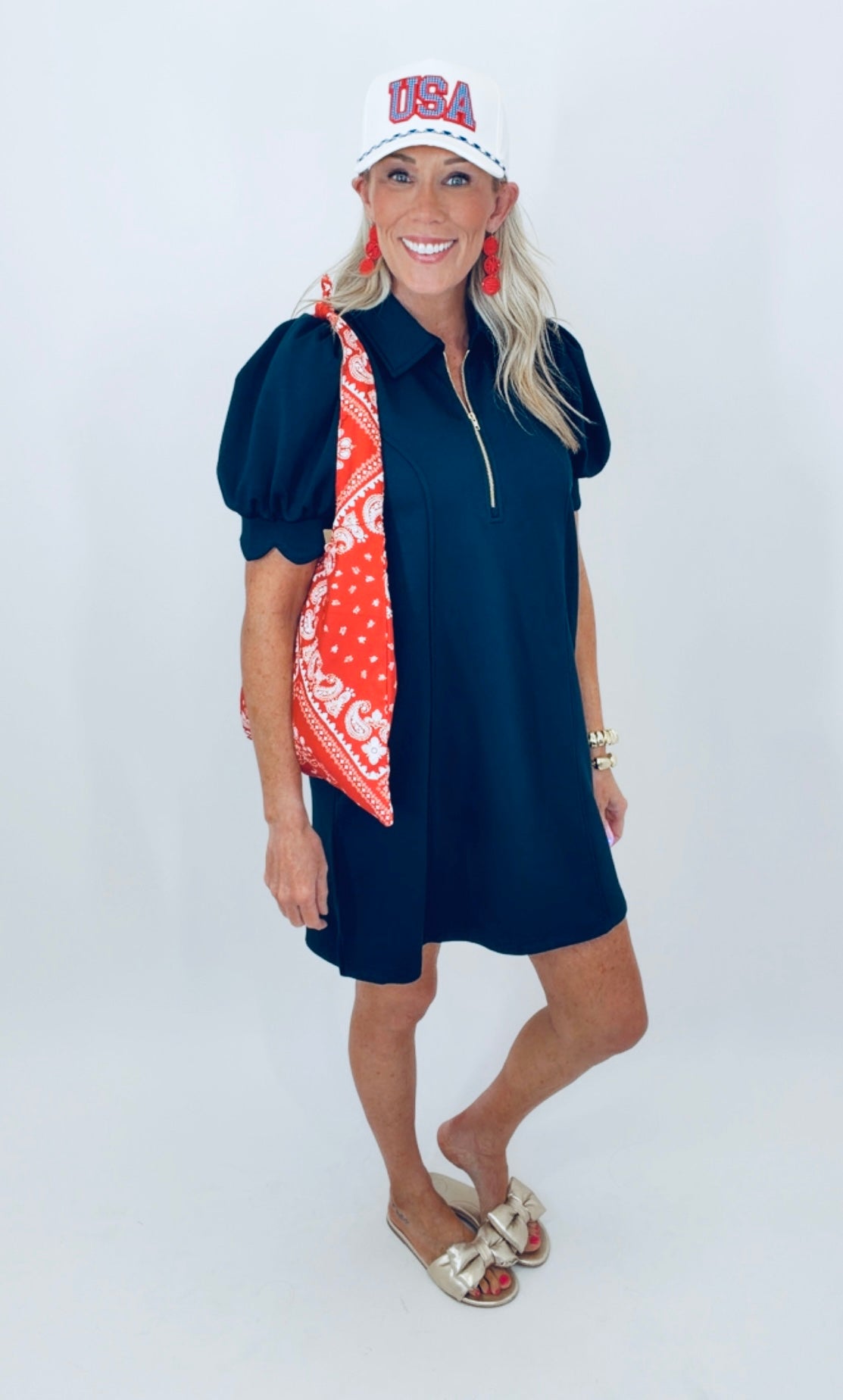 Summer State of Mind Dress (navy)
