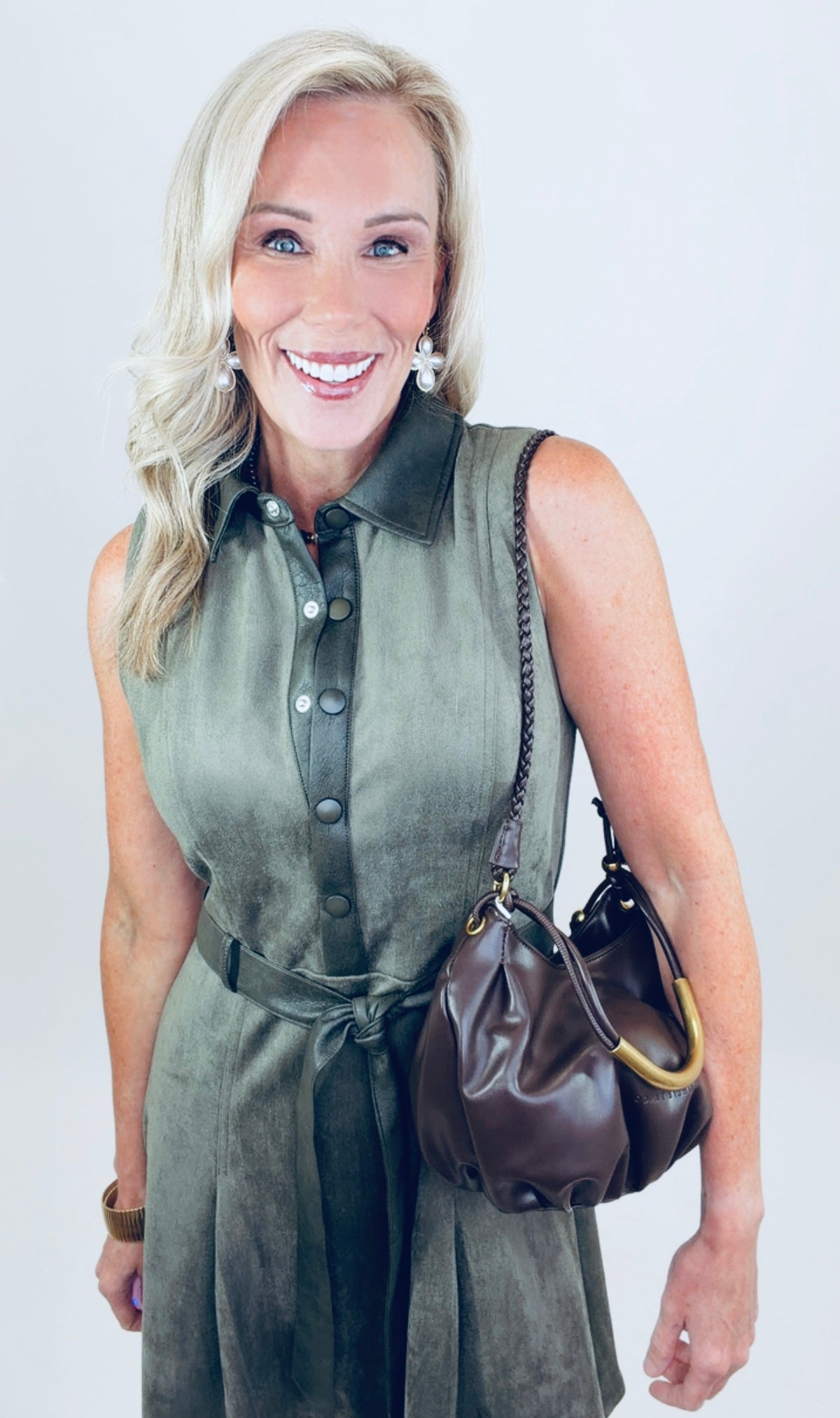 Sure Thing Dress (olive)