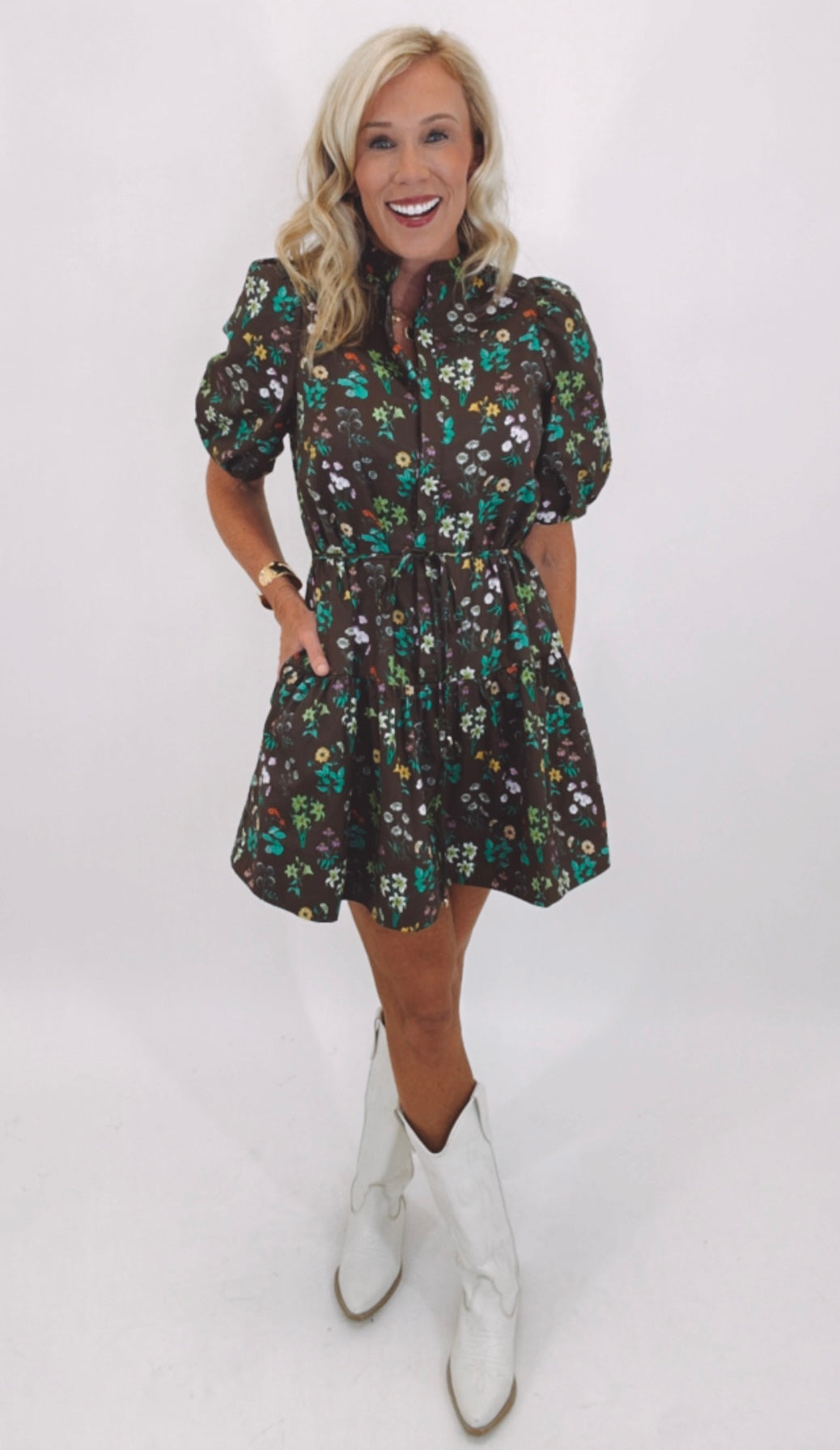 Wildflower Grove Dress (brown)