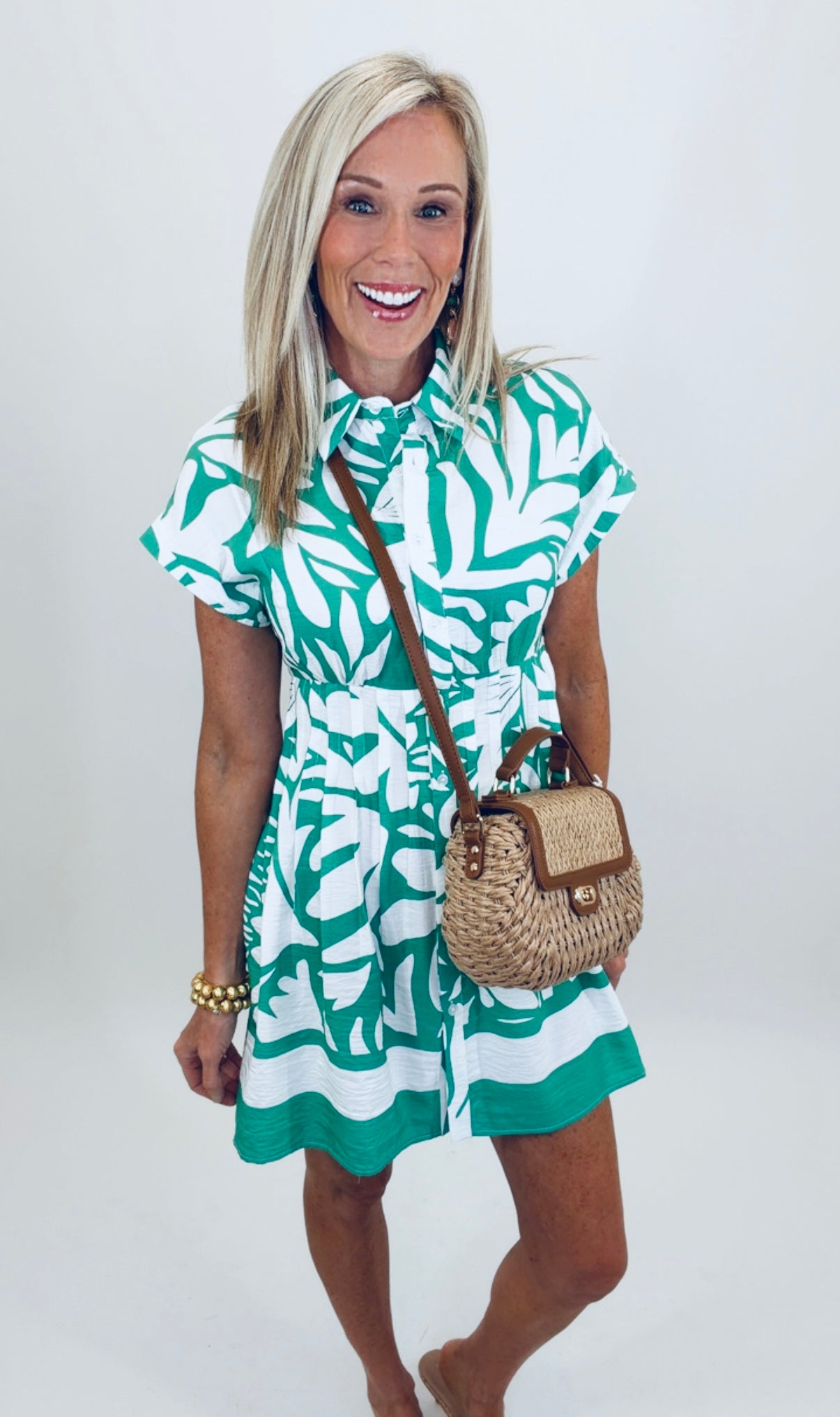 Amalfi Palms Dress