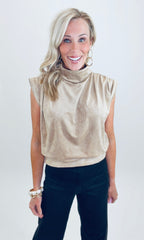 Soft Spoken Top (taupe)