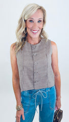 Madison Top (brown)