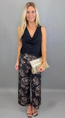 Midnight Muse Cowl Tank