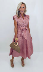 Stripe Appeal Dress