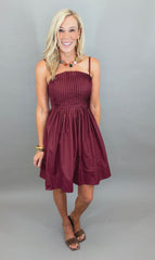 Larkin Dress (merlot)
