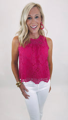 Lovelace Top (pink)