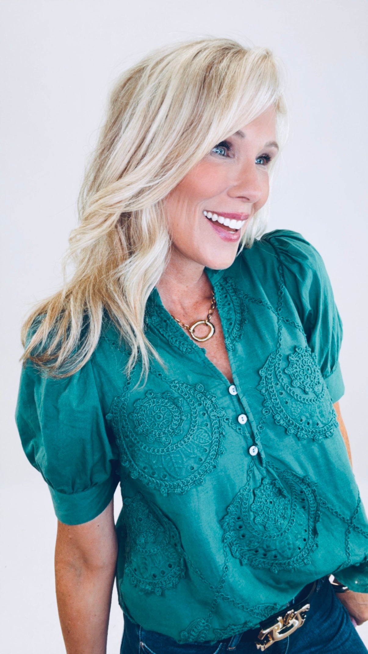 Brielle Top (green)