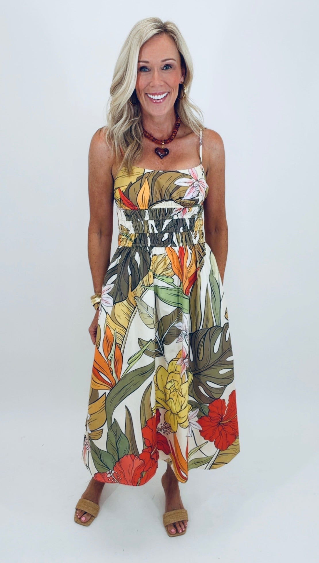 Island Daydream Midi Dress