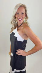 Midnight Palms Maxi Dress