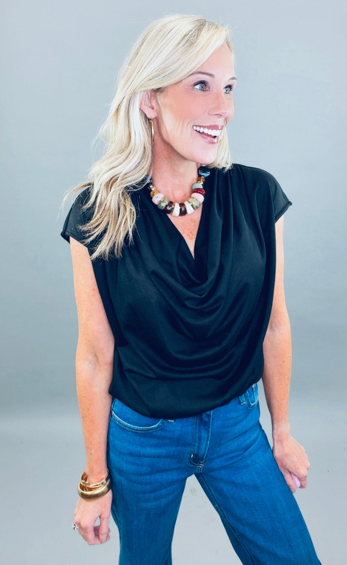 Current Affair Top (black)