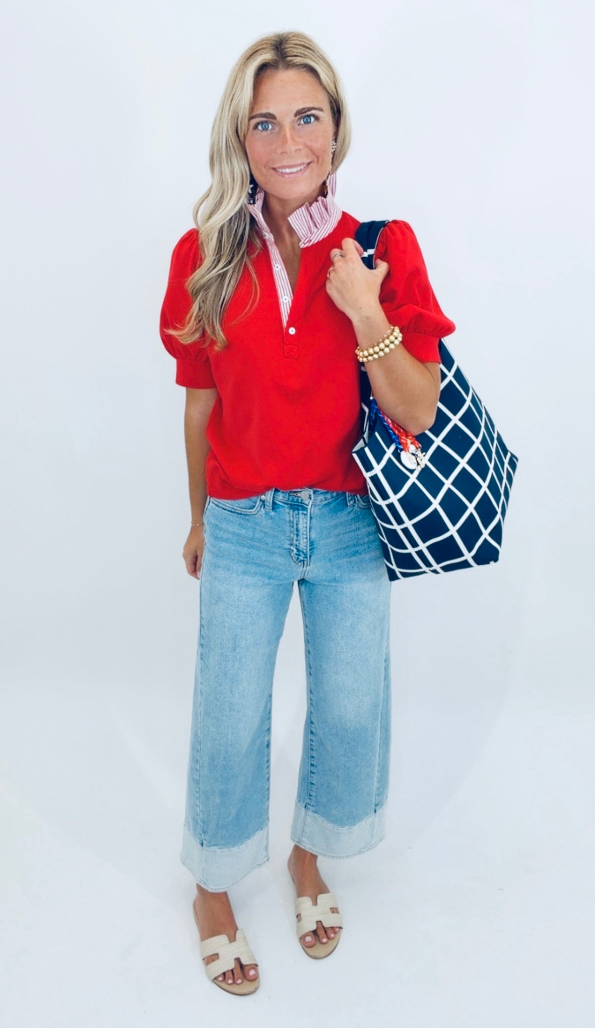Prep Talk Top (red)