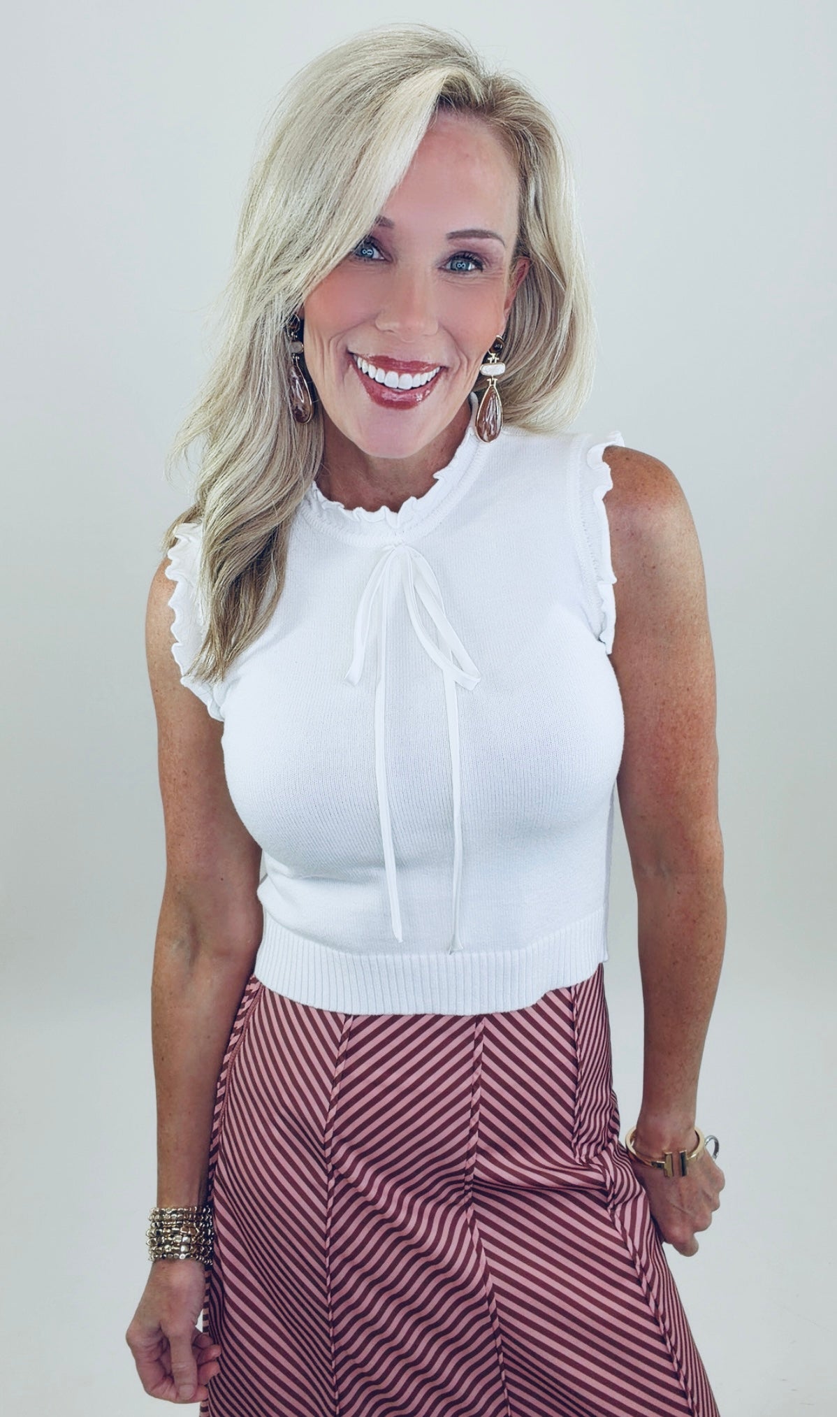 Chic Detail Top (cream)