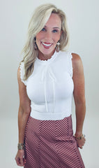 Chic Detail Top (cream)