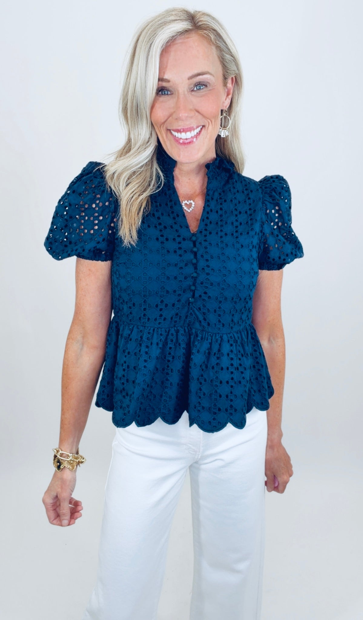 Charm Theory Top (navy)