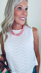 Polished Pretty Top (white)