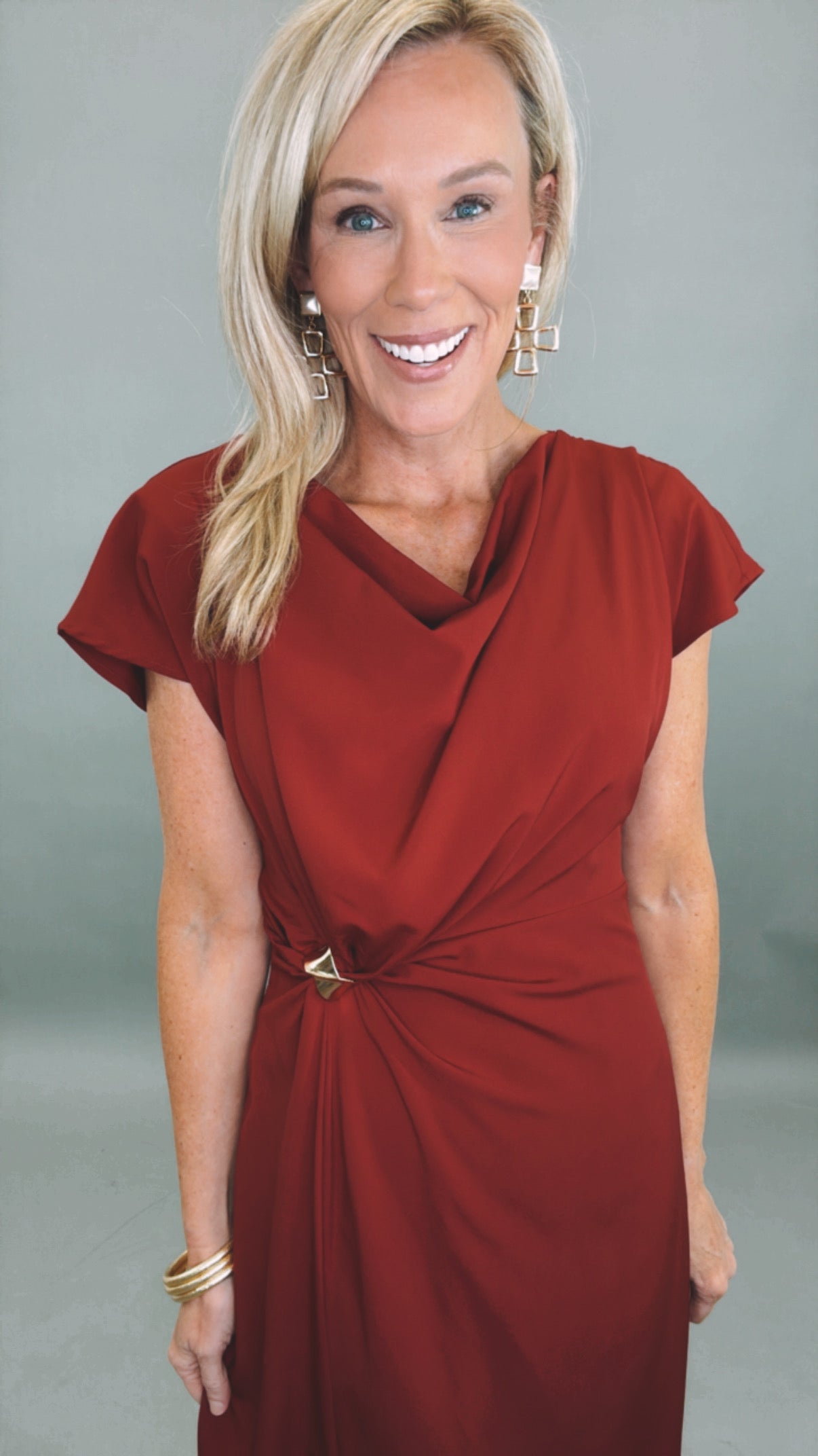 Evening Intent Dress (scarlet)