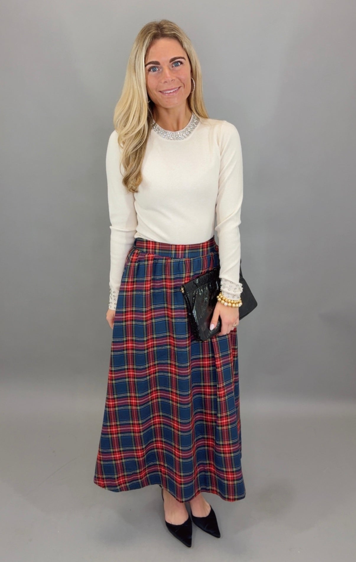 Starlit Collar Knit (cream)