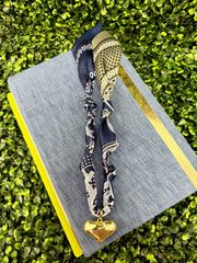 Sideline Spark Scarf Necklace