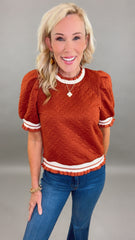 Cambridge Top (rust)