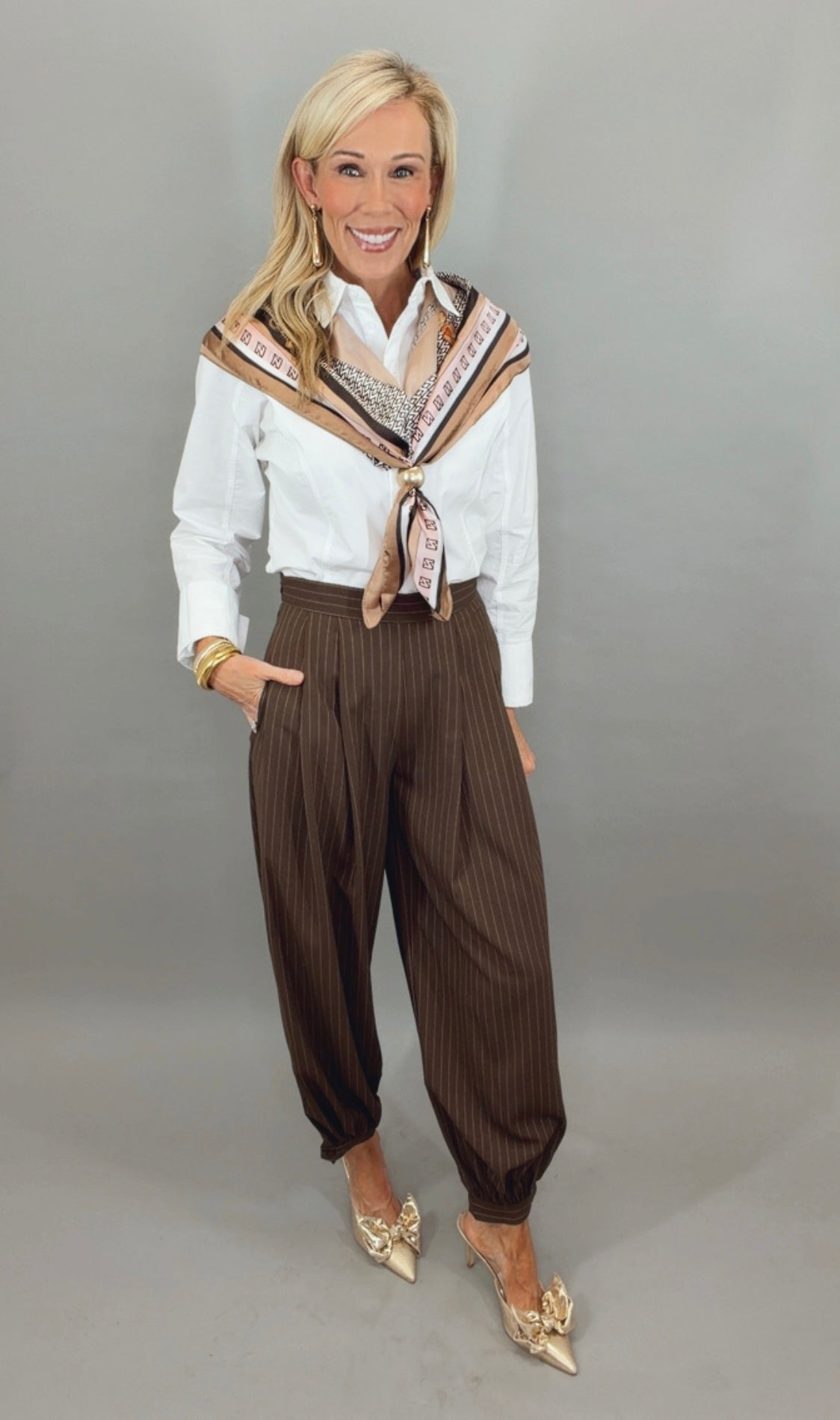Pinstripe Prep Pant