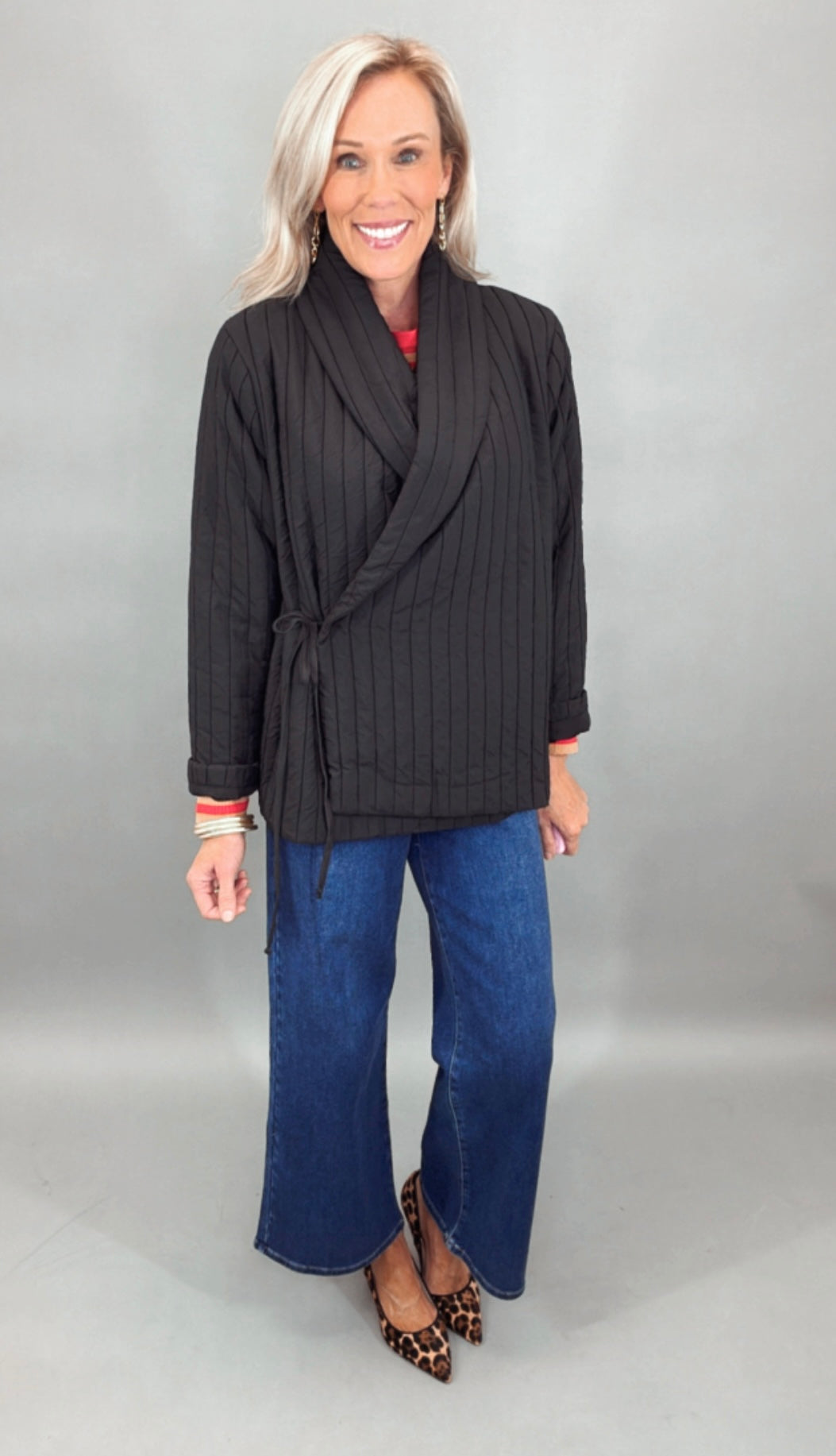 Urban Wrap Quilted Jacket