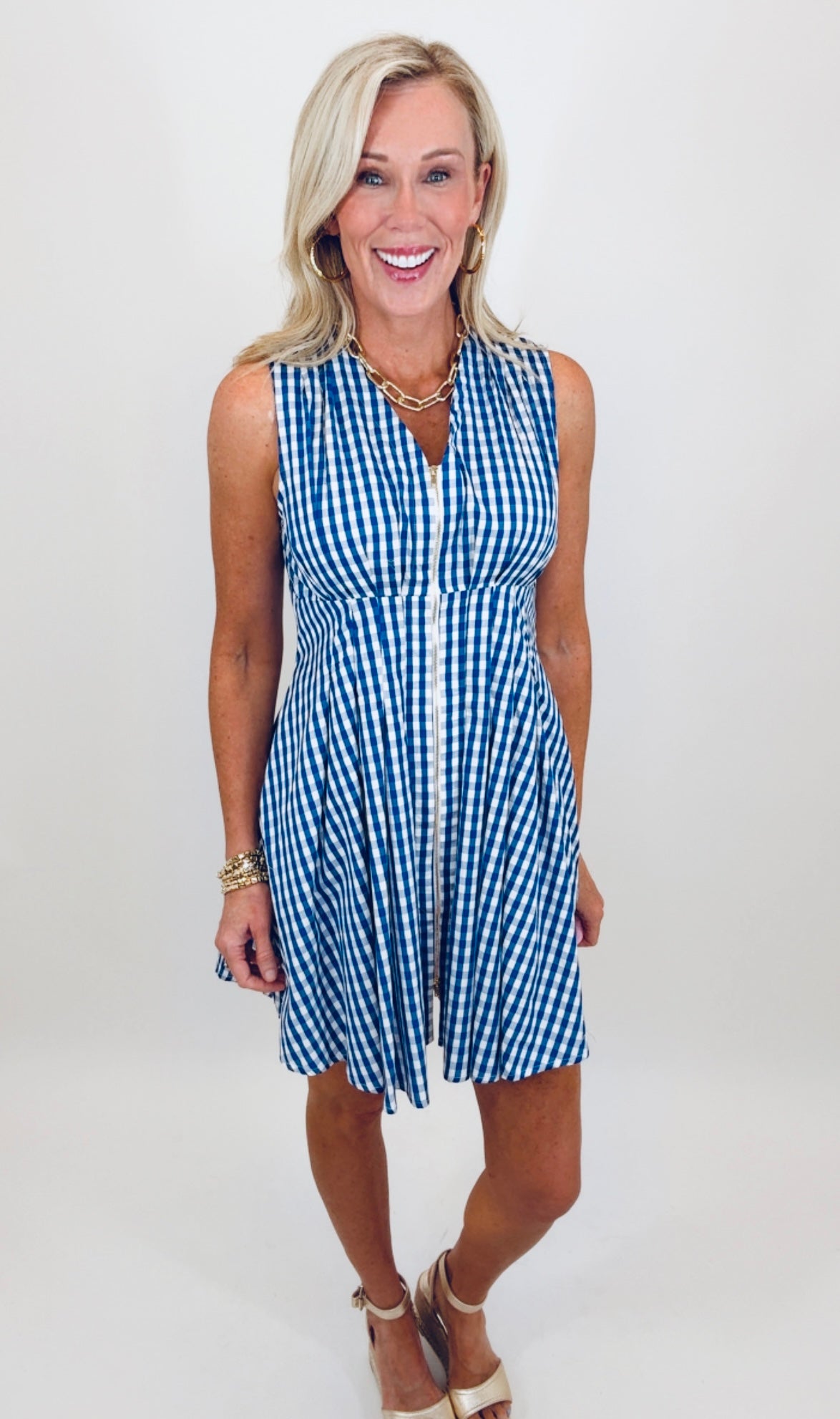 No Fuss Favorite Dress (navy)