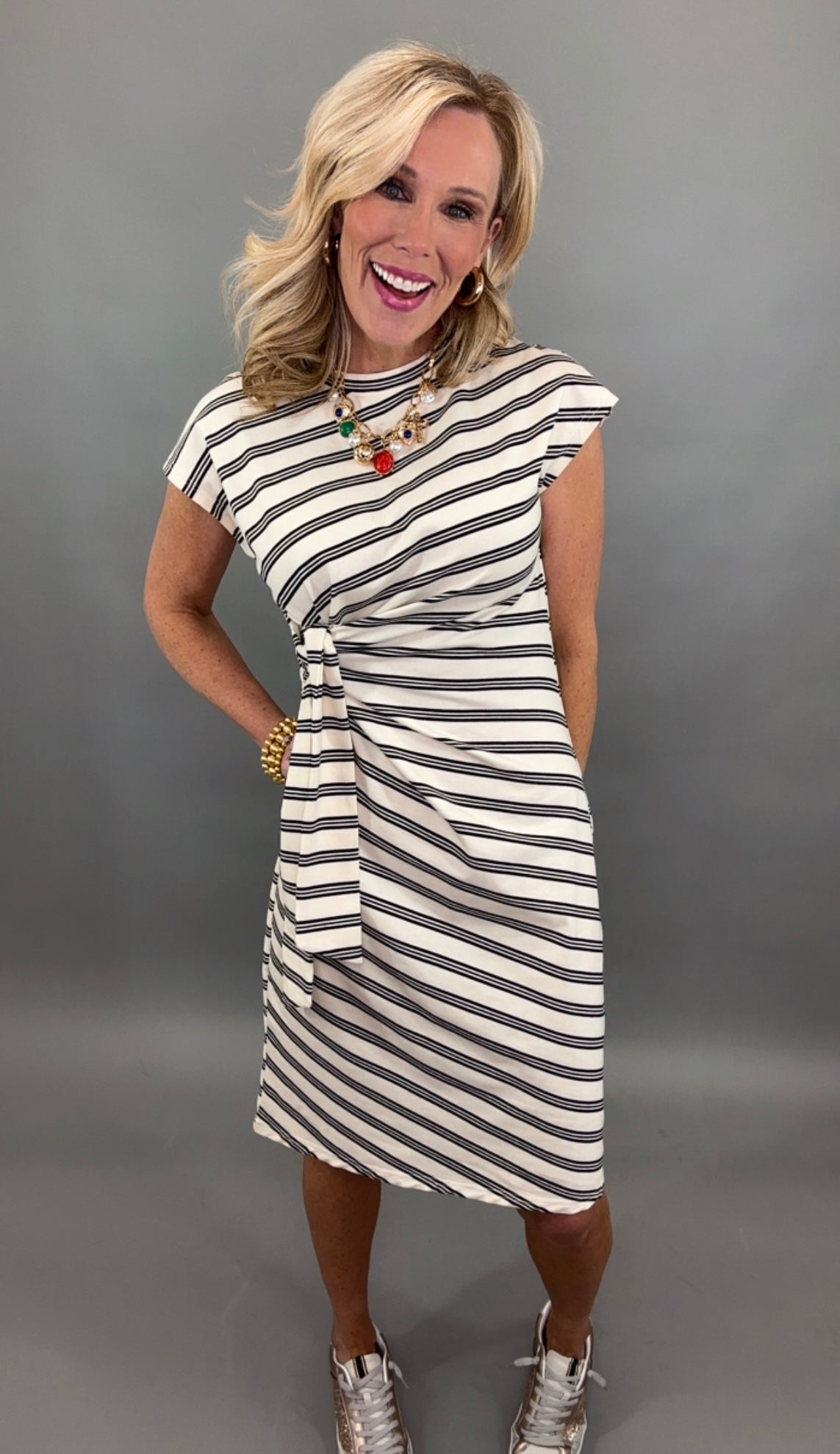 Chic Stripe Dress