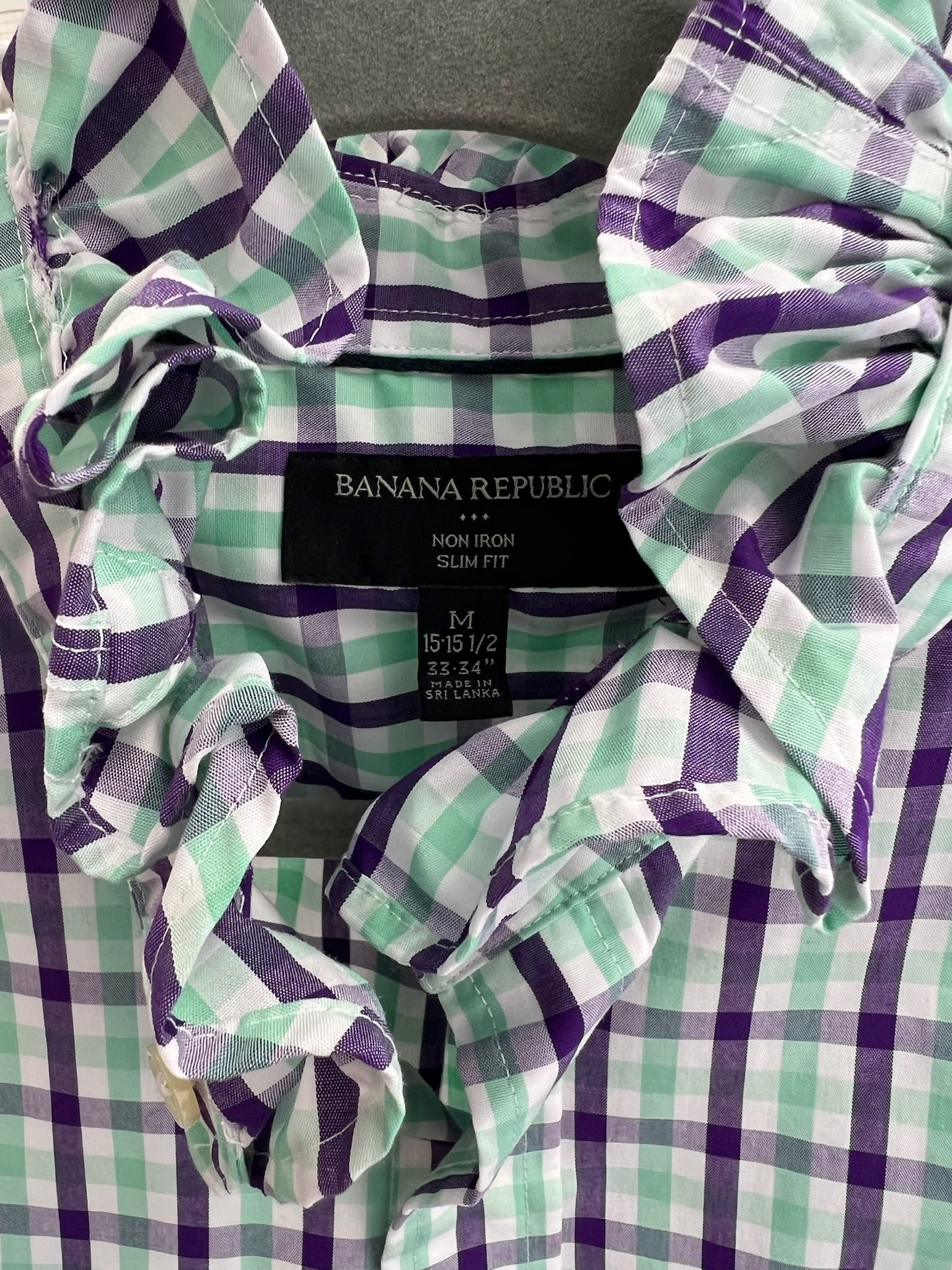 Second Story Shirt (BRep/PurGrn/M)