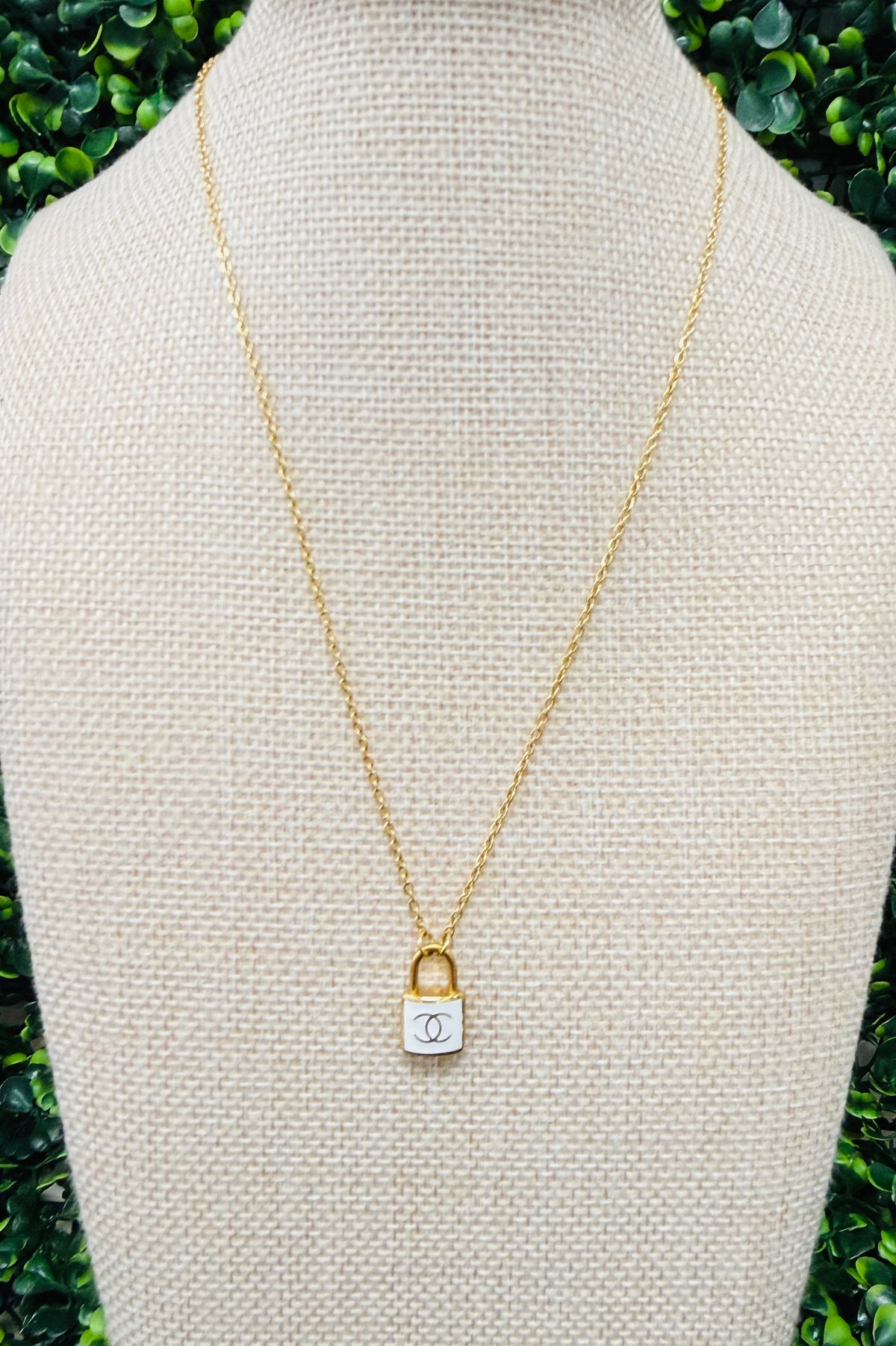 CC Lock Necklace