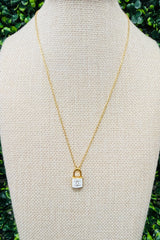 CC Lock Necklace