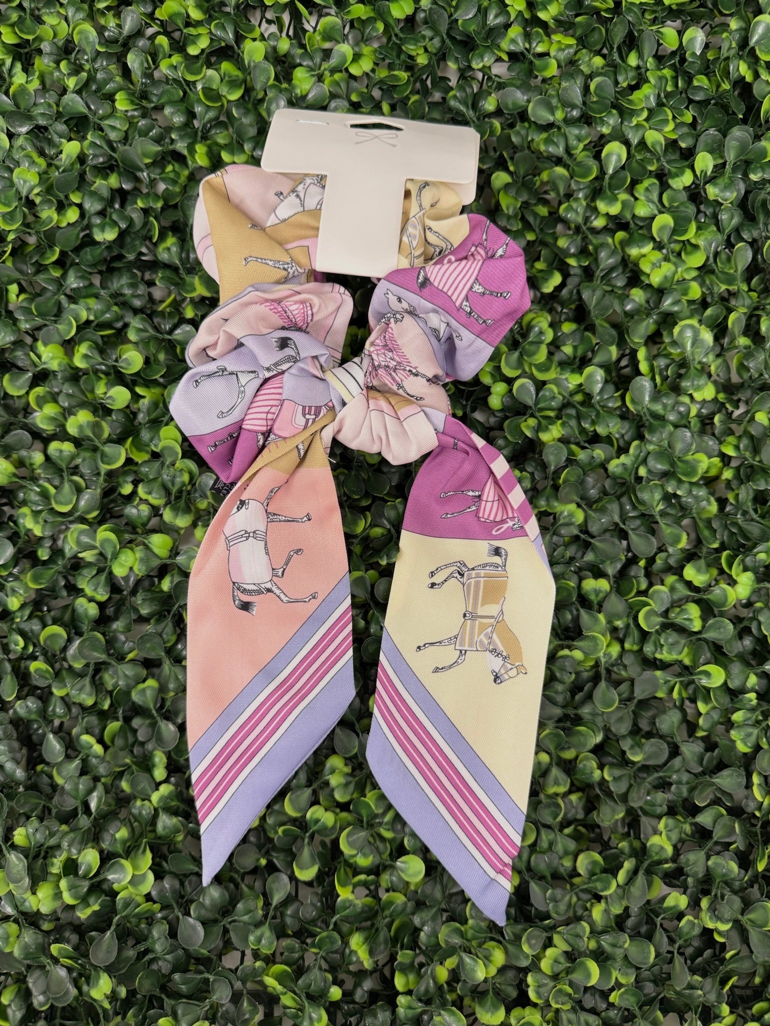 Polo Scarf Scrunchie