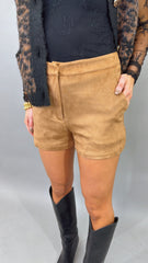 City Saddle Suede Short