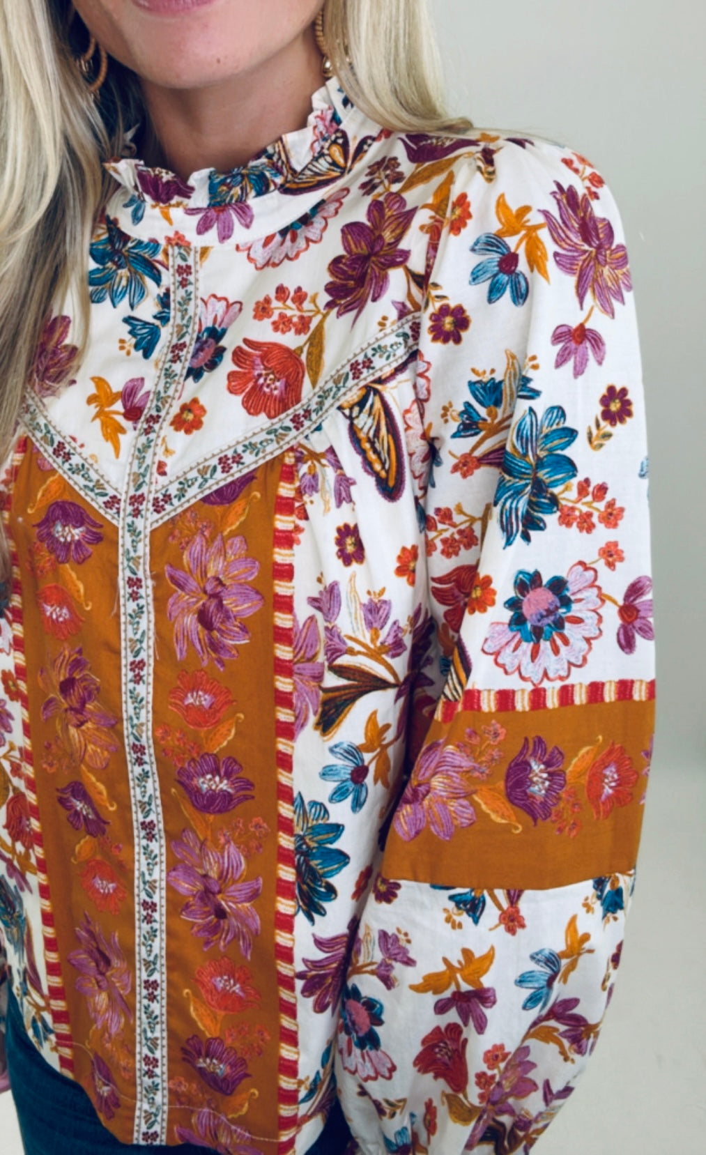 Bloom Street Blouse (ivory)