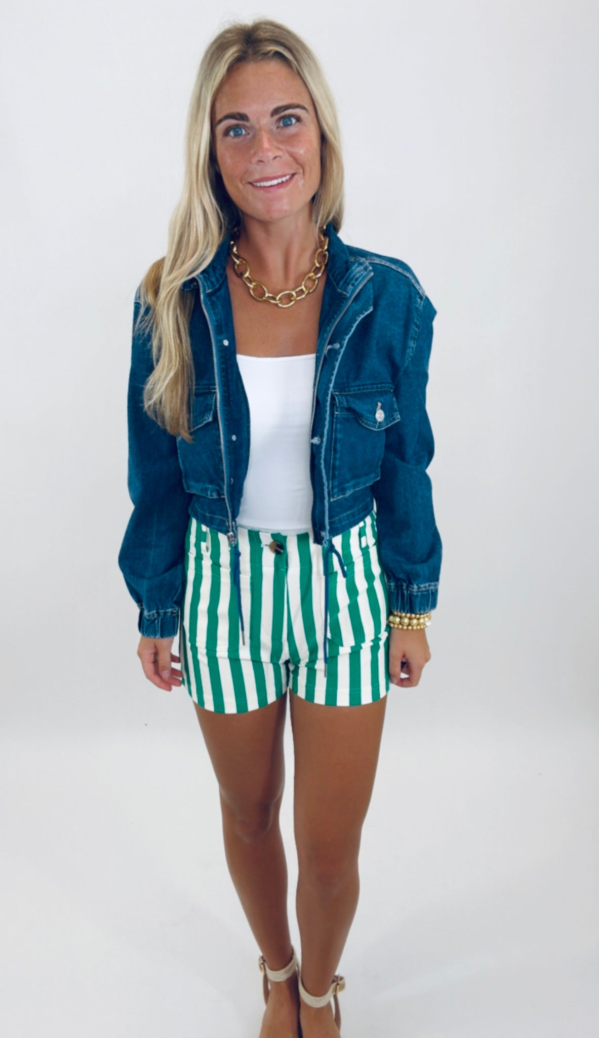 Colette Short (green)