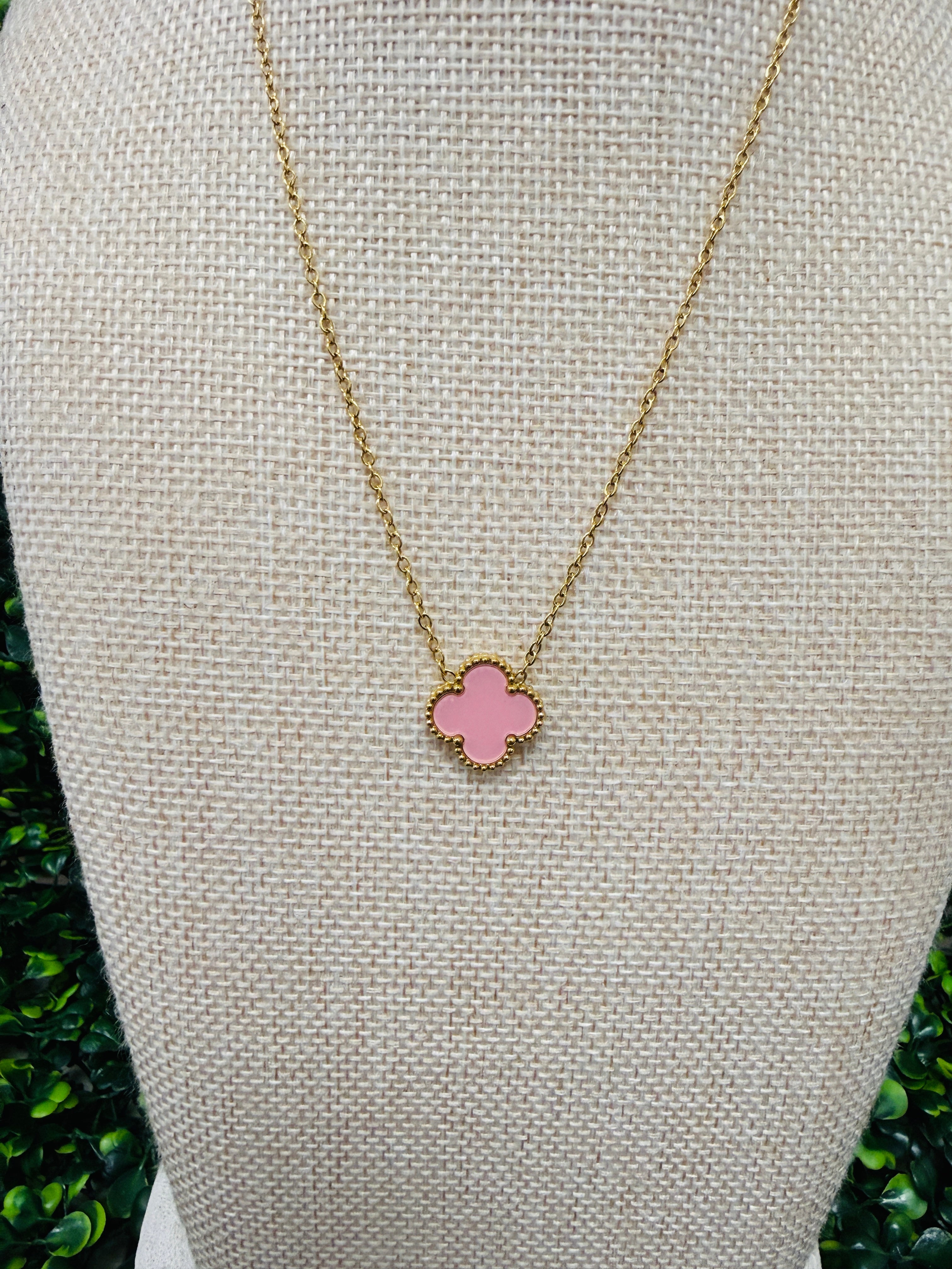 Pretty Pink VC Necklace