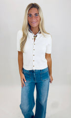Weekender Knit Cardigan (ivory)