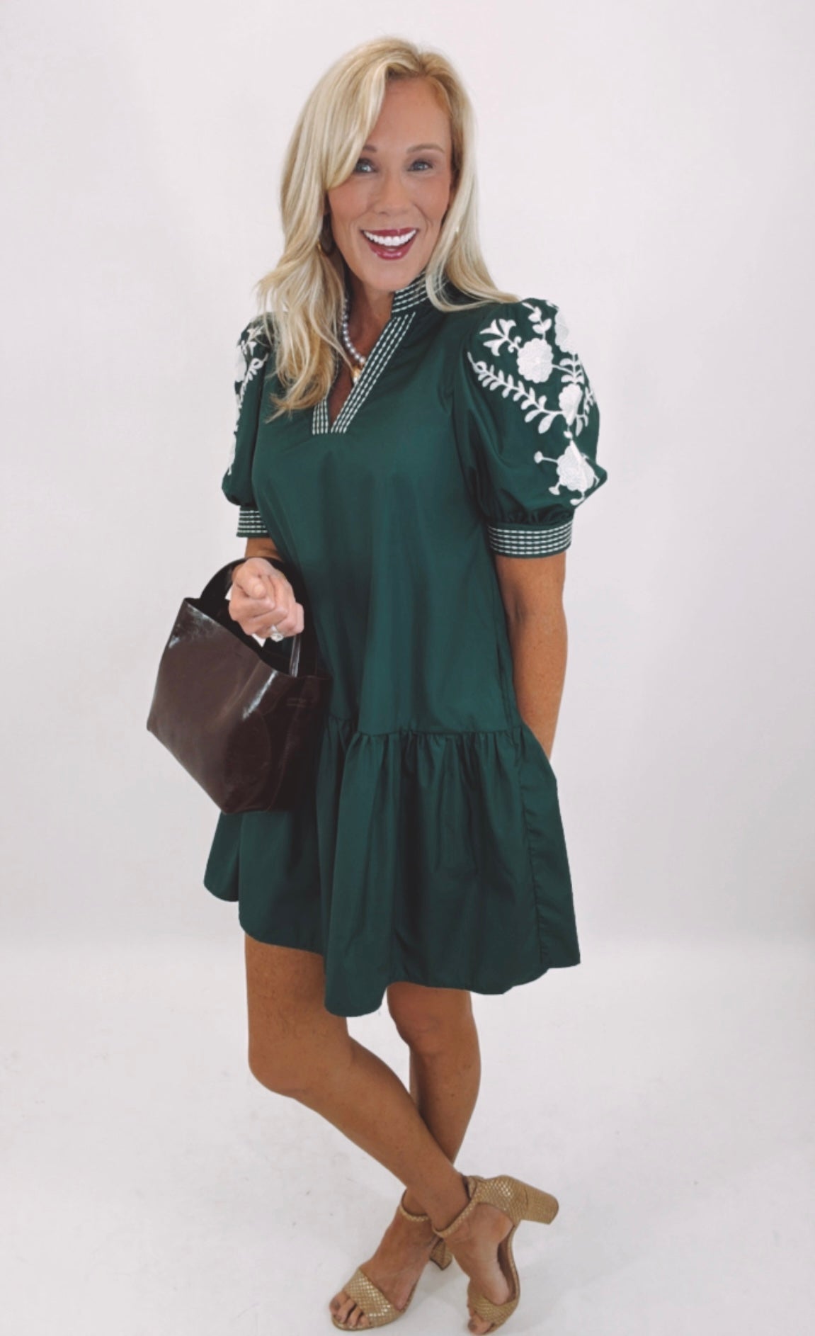 Meadowlane Dress (h. green)