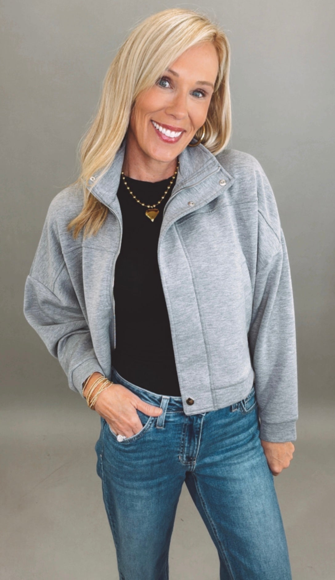 Downtown Drift Jacket (grey)